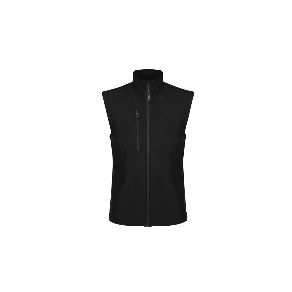 Gilet, Regatta Professional, Honestly Made, colore nero, Poliestere riciclato, stampabile, idrorepellente e antivento