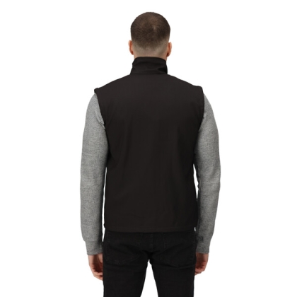 Gilet, Regatta Professional, Honestly Made, colore nero, Poliestere riciclato, stampabile, idrorepellente e antivento